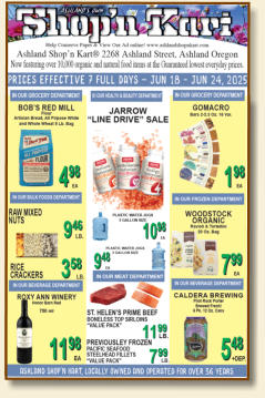 Ashland Shop'N Kart Weekly Flyer | Ads | Specials